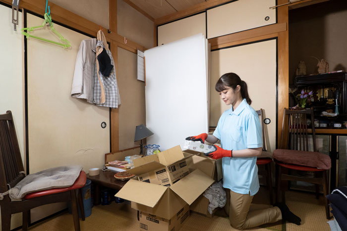 遺品整理、形見分け