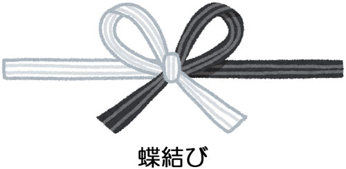 水引の結び方、蝶結び