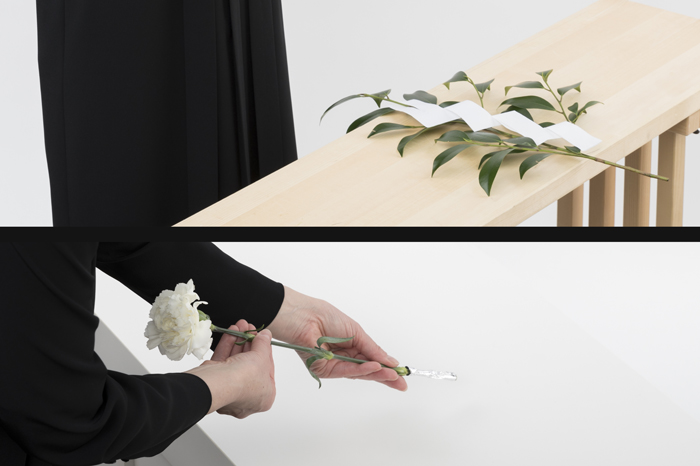 玉串奉奠・献花
