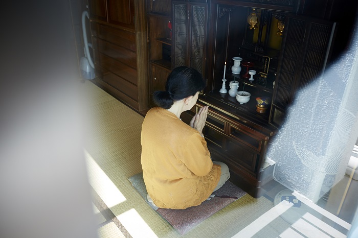 仏壇を大切に