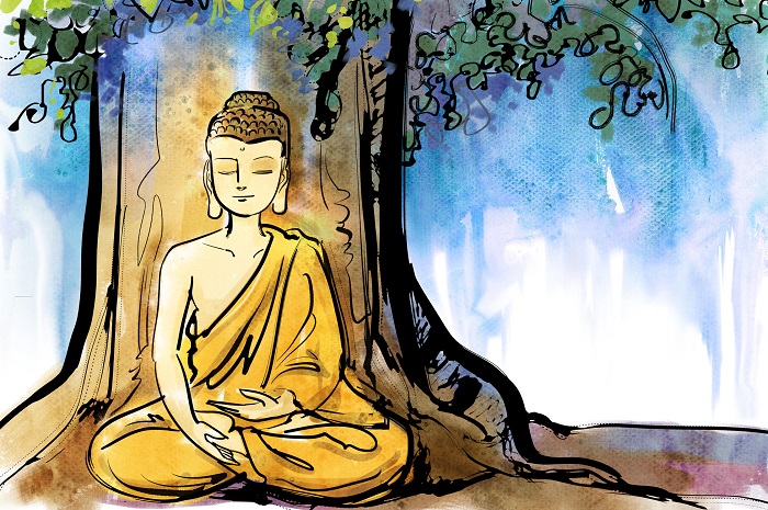 瞑想する仏陀